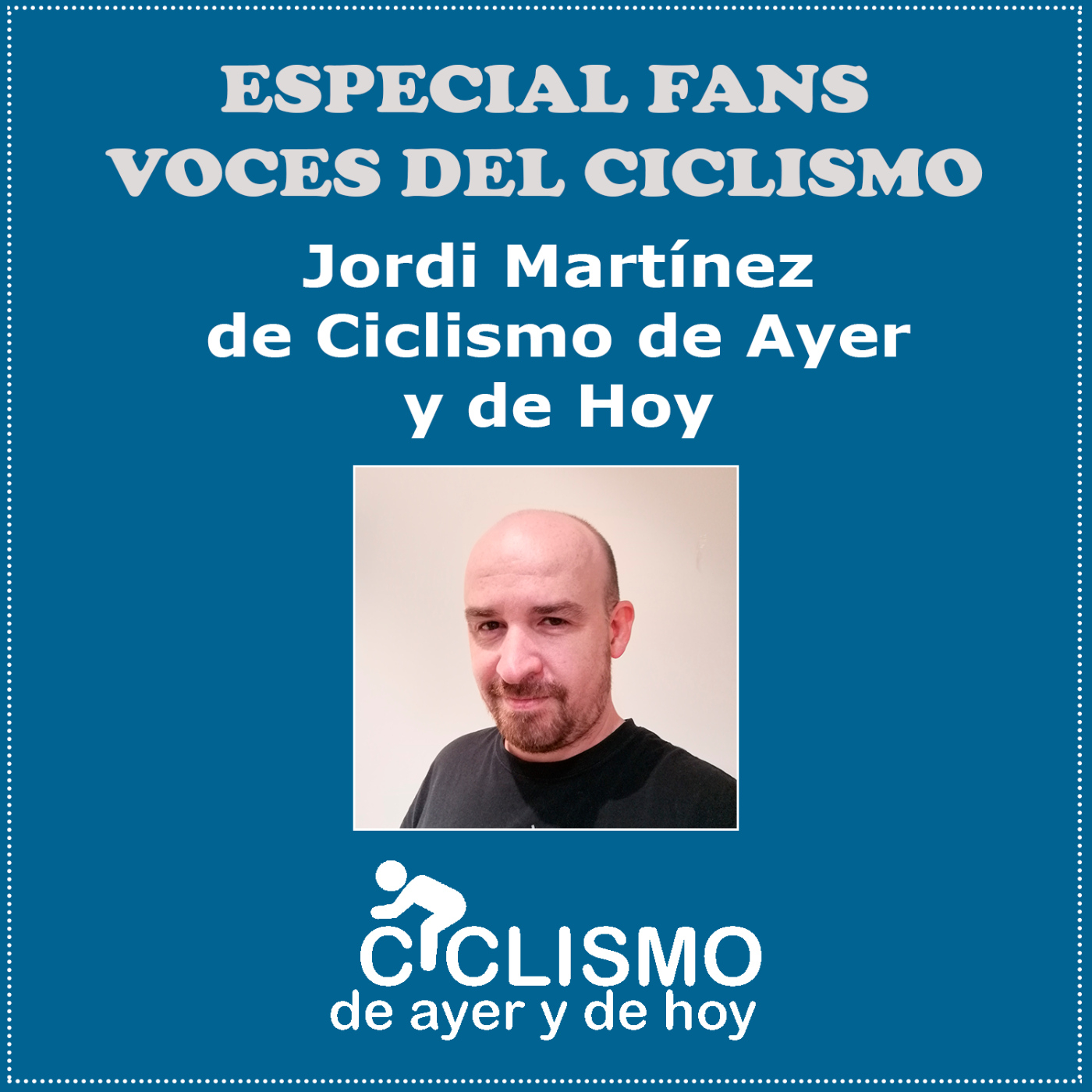 ESPECIAL FANS: Conocemos a las voces del ciclismo...hoy Jordi Martínez - Episodio exclusivo para mecenas episode artwork