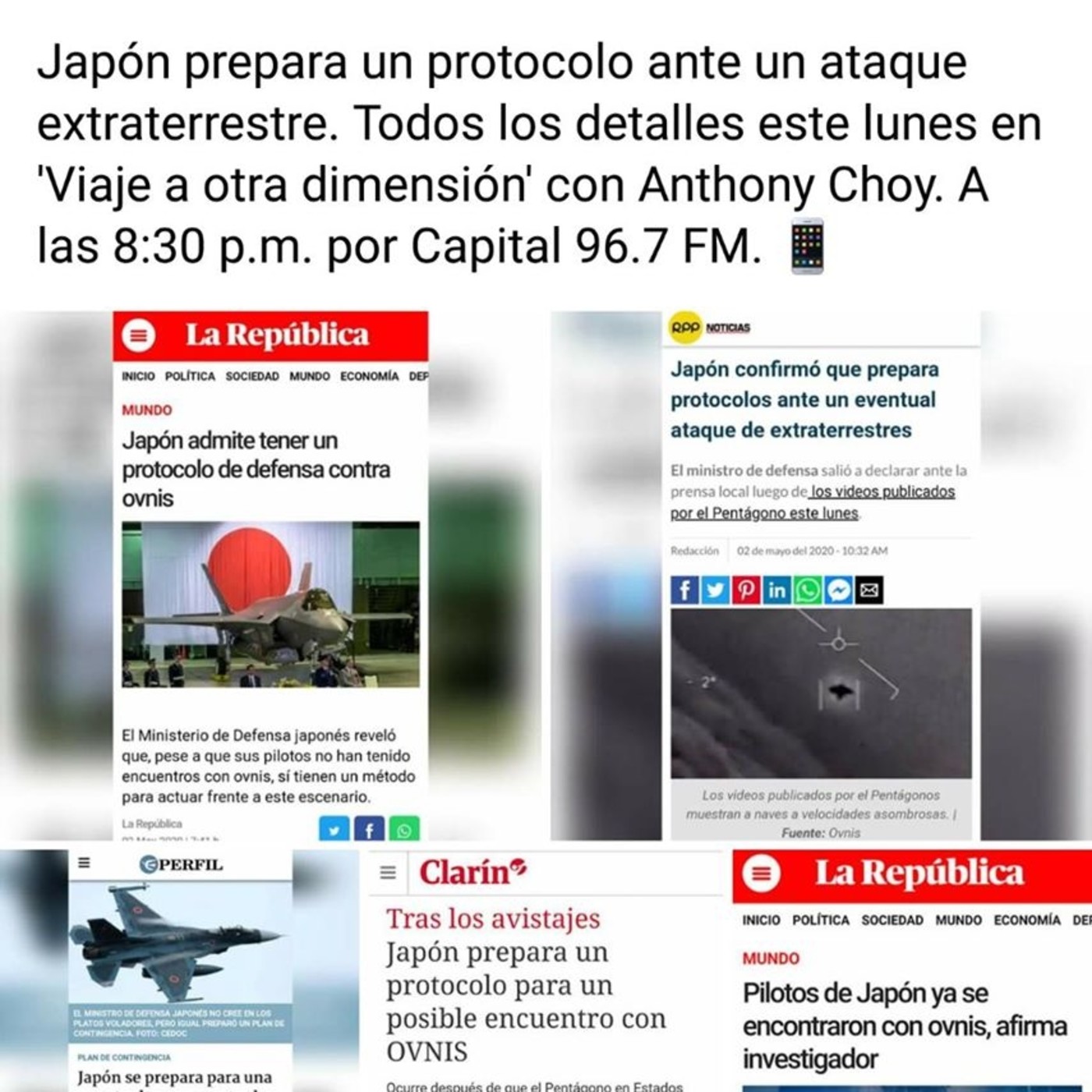 Audios de Viaje a otra dimensión