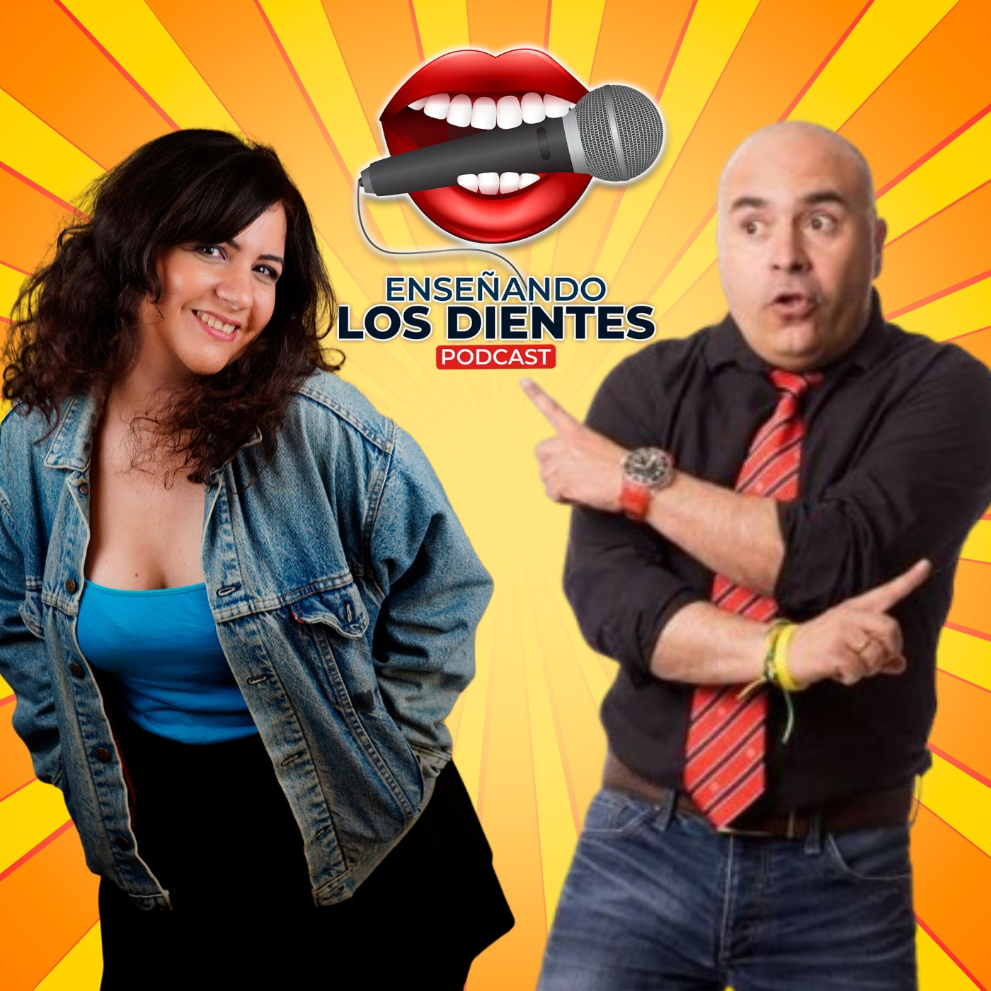 Enseñando los dientes