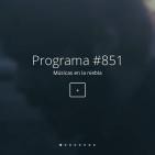 #851, músicas en la niebla