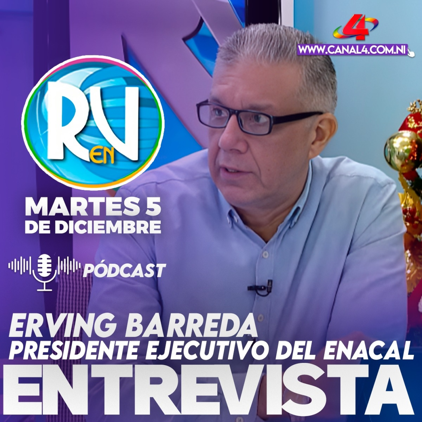 Ingeniero Ervin Barreda de ENACAL en la Revista En Vivo con Alberto Mora – 5 de diciembre del 2023 episode artwork