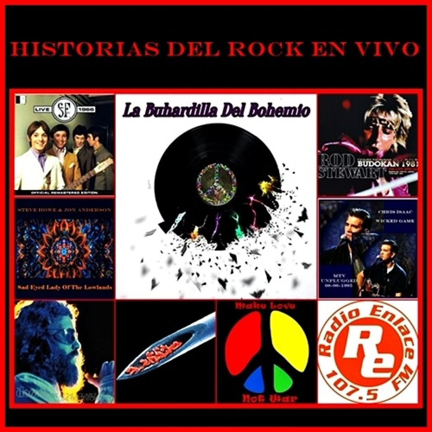 The Doors, Peter Gabriel, Rod Stewart y mas en Historias Del Rock En Vivo episode artwork