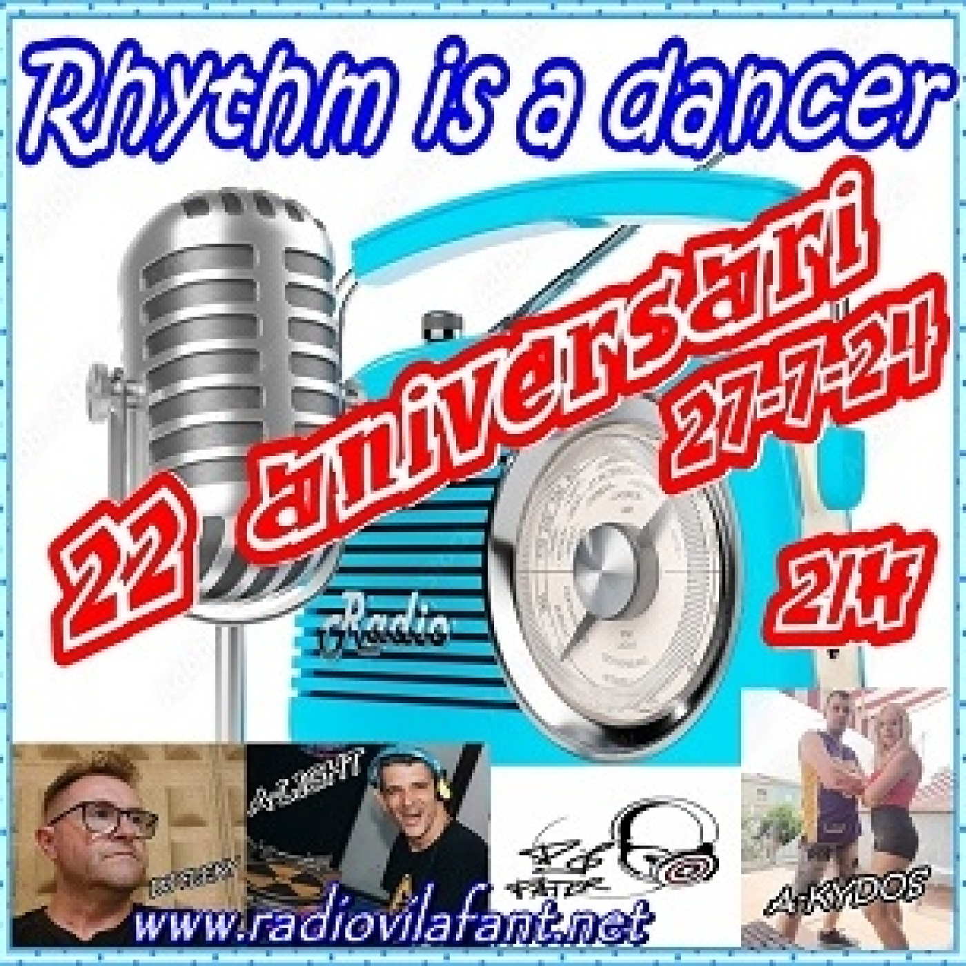 rhythm is a dancer 22 aniversario 27-7-24 episode artwork