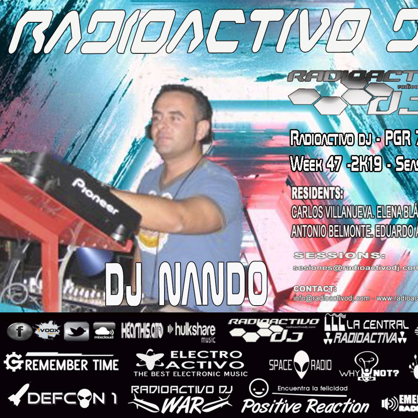 Radioactivo dj 47-2019 by Carlos Villanueva