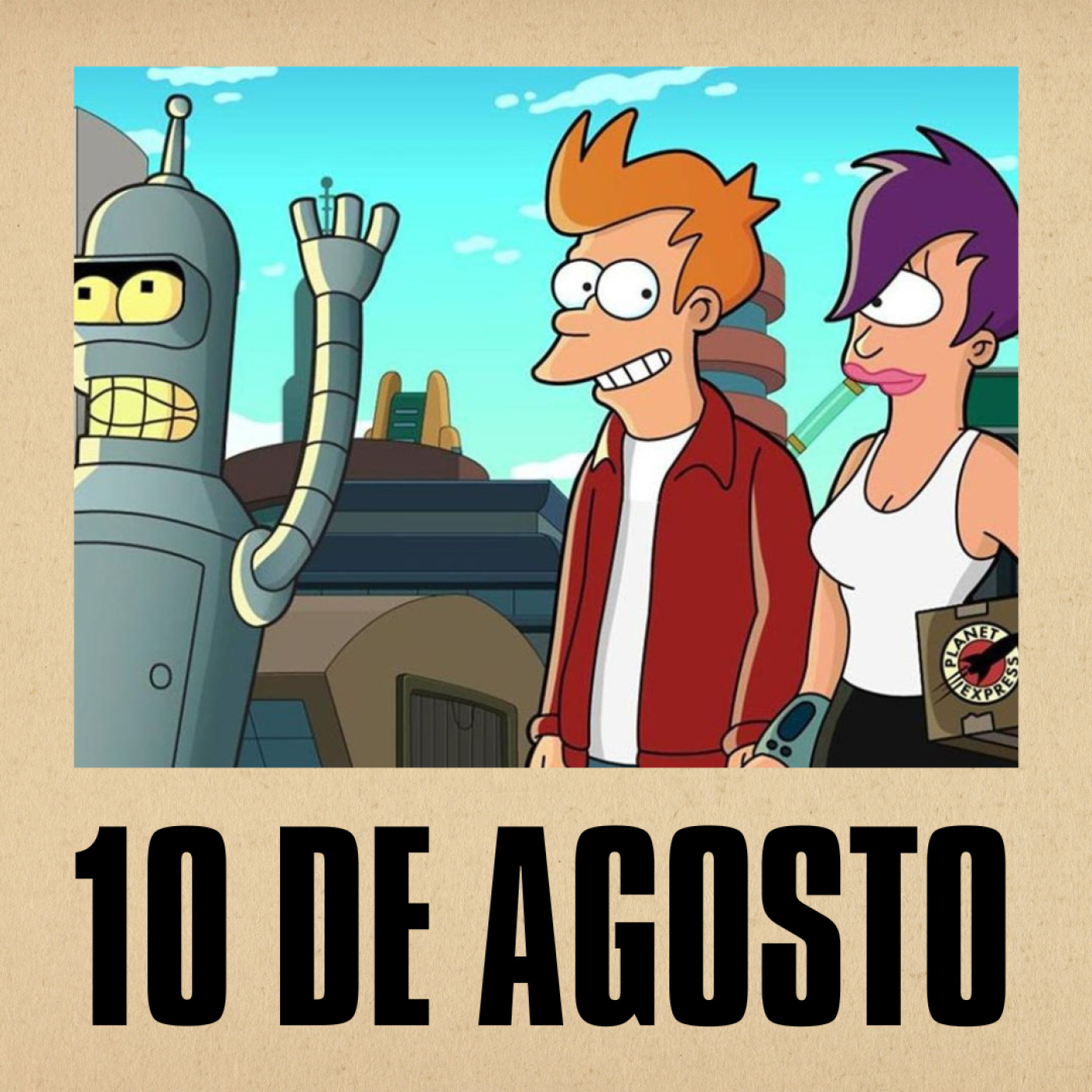 10 de Agosto // Snoopy, Michael Jackson y Futurama episode artwork