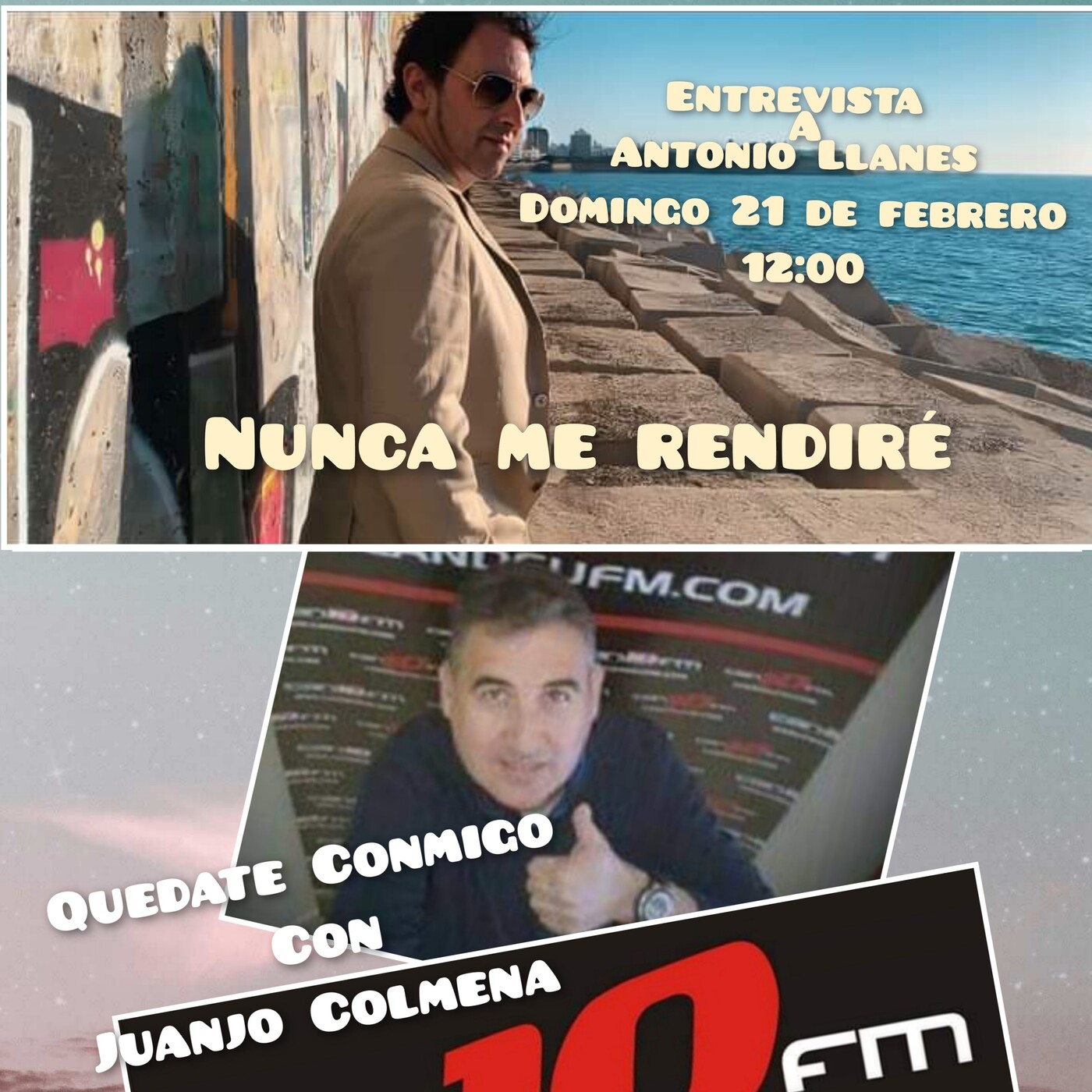Programa de radio Quédate Conmigo Entrevista a Antonio Llanes 21-02-2021 episode artwork