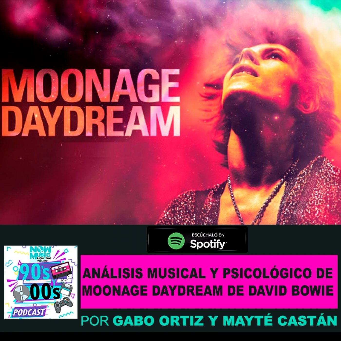 Análisis musical y psicológico de "Moonage Daydream" de David Bowie