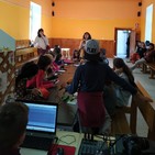 TALLER DE RADIO EN ALDEA DEL OBISPO (20 de abril de 2019)