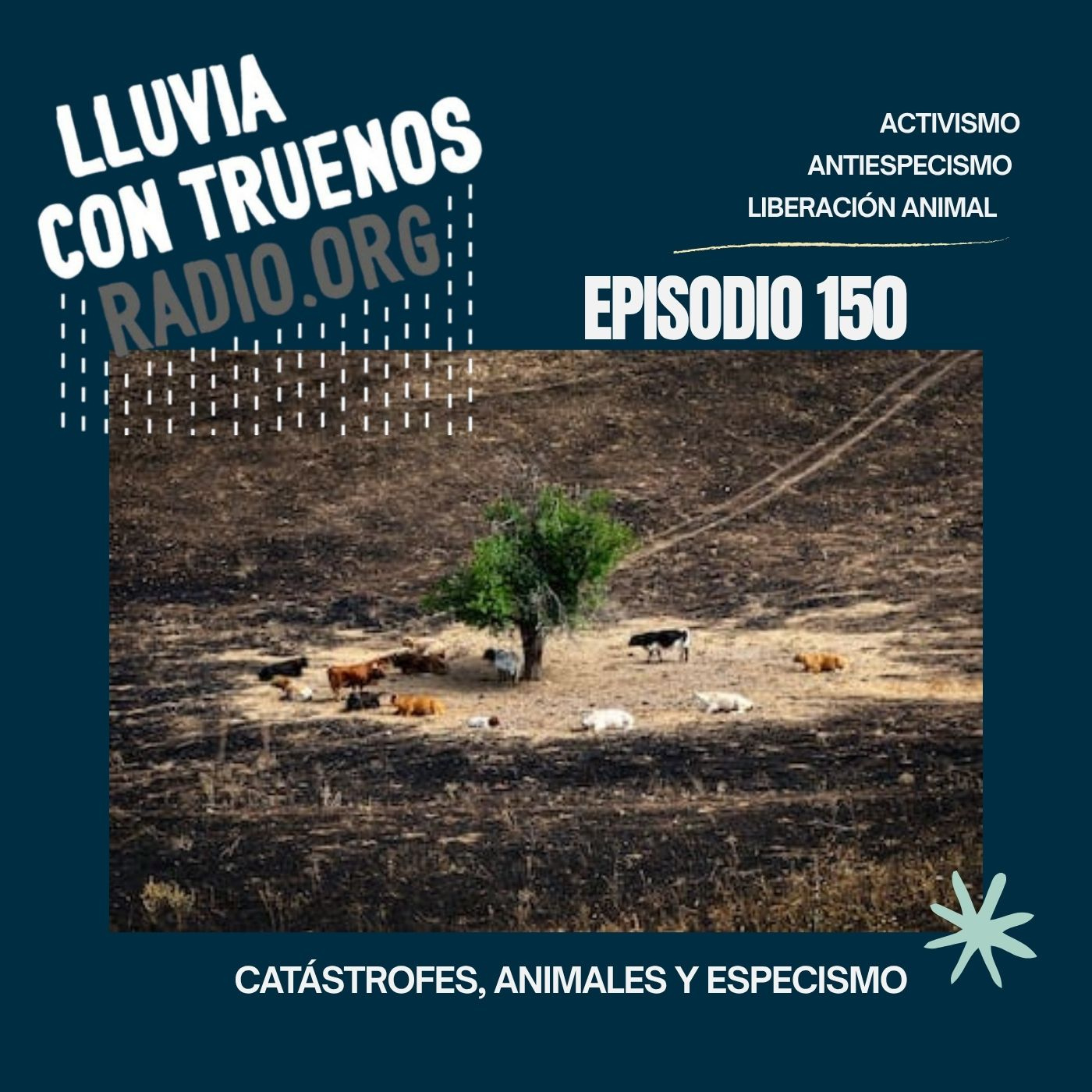 #150 Catástrofes, animales y especismo episode artwork