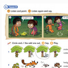 Listen and point page 34 animals