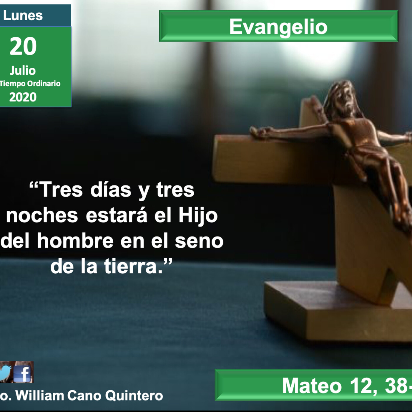 Homilías del Padre William Cano Quintero