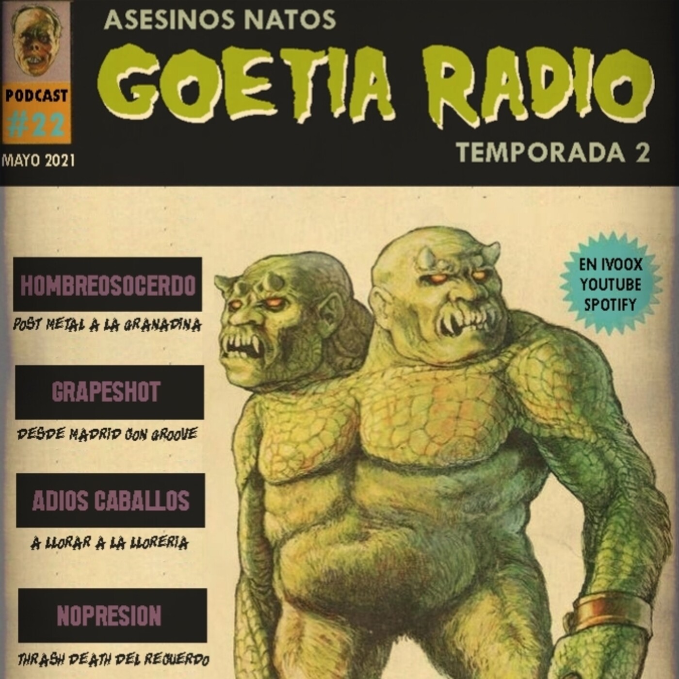[goetia radio] Asesinos Natos - Programa 22 (2º temporada) episode artwork