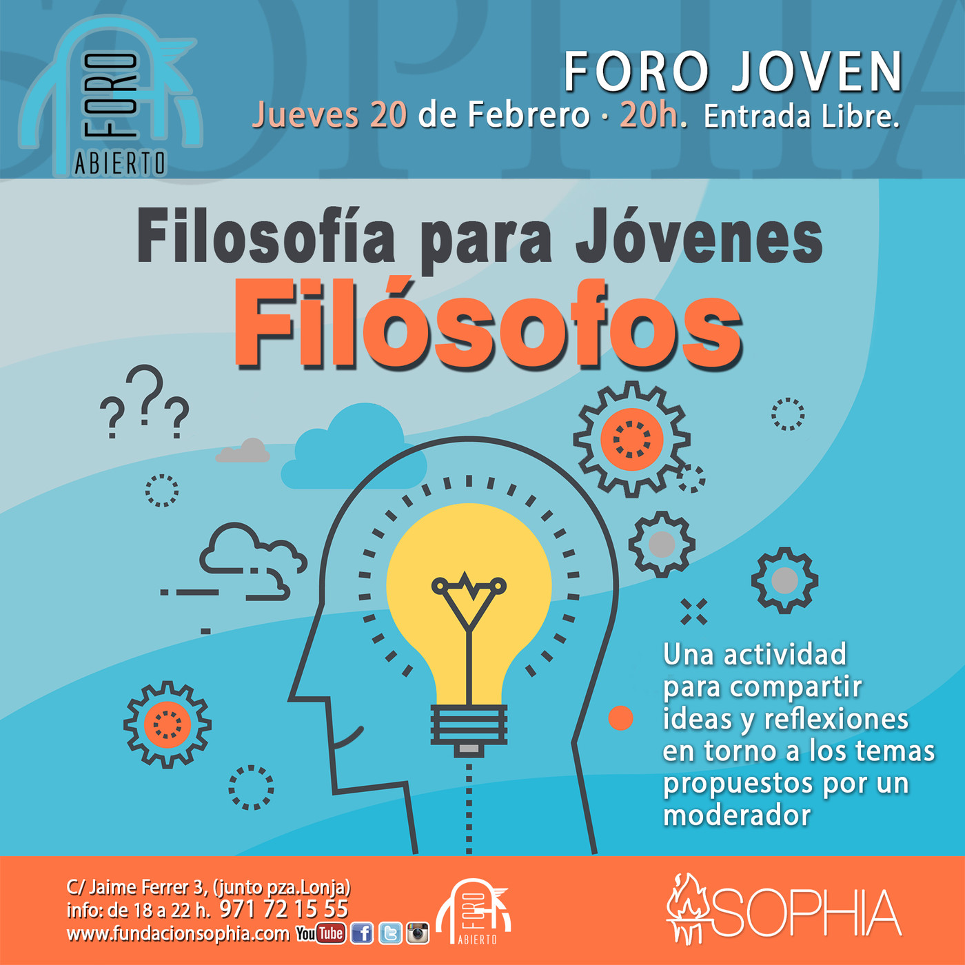 Fundació Sophia - Charlas a Micro Abierto