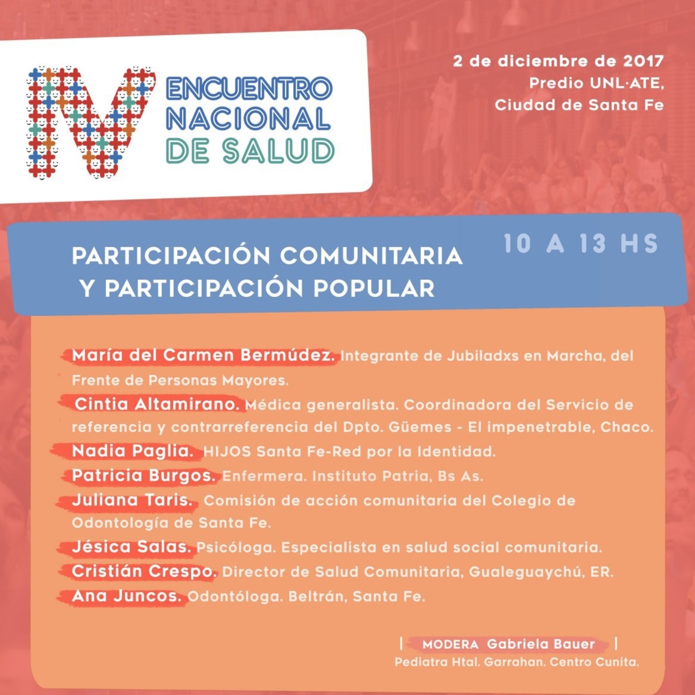 La Martina en Acción Militante