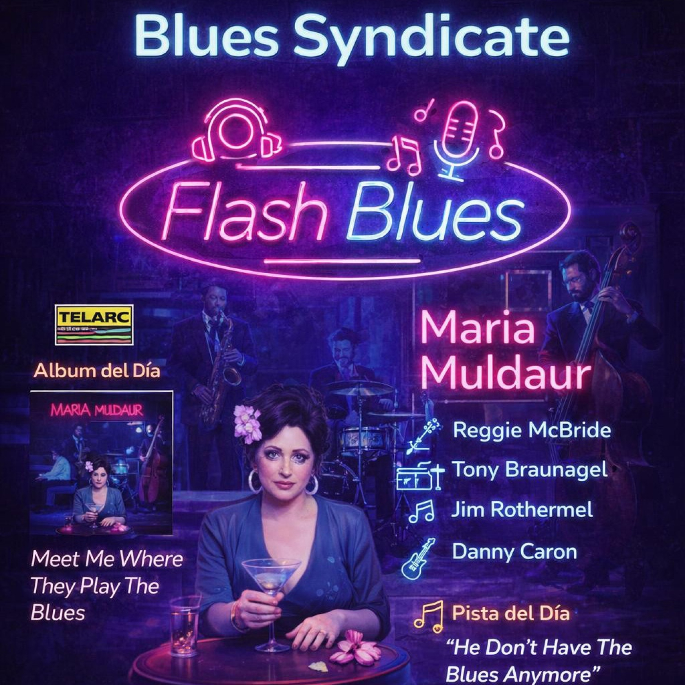 FLASH BLUES - HE DON´T HAVE THE BLUES ANYMORE - MARIA MULDAUR episode artwork