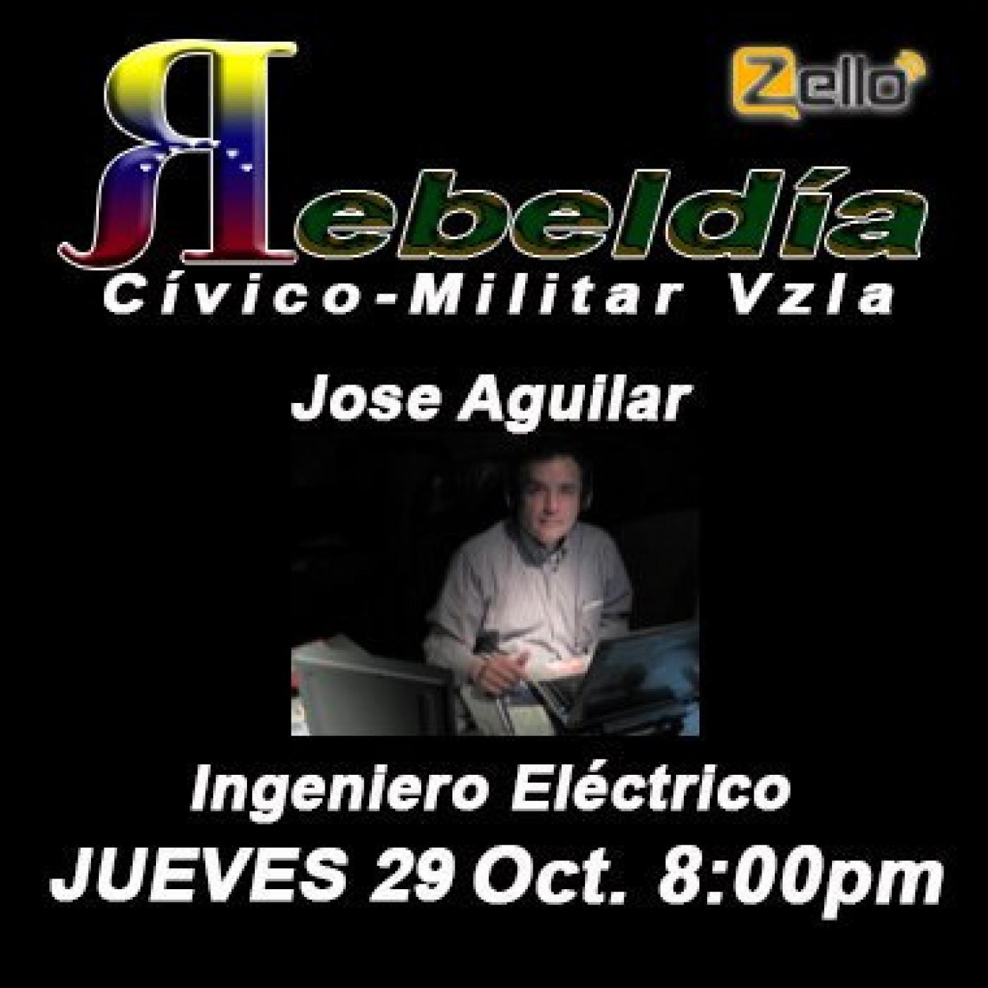 Ing Jose Aguilar @800GWHMWH en Zello @RebeldiaCM 29/10/15 episode artwork
