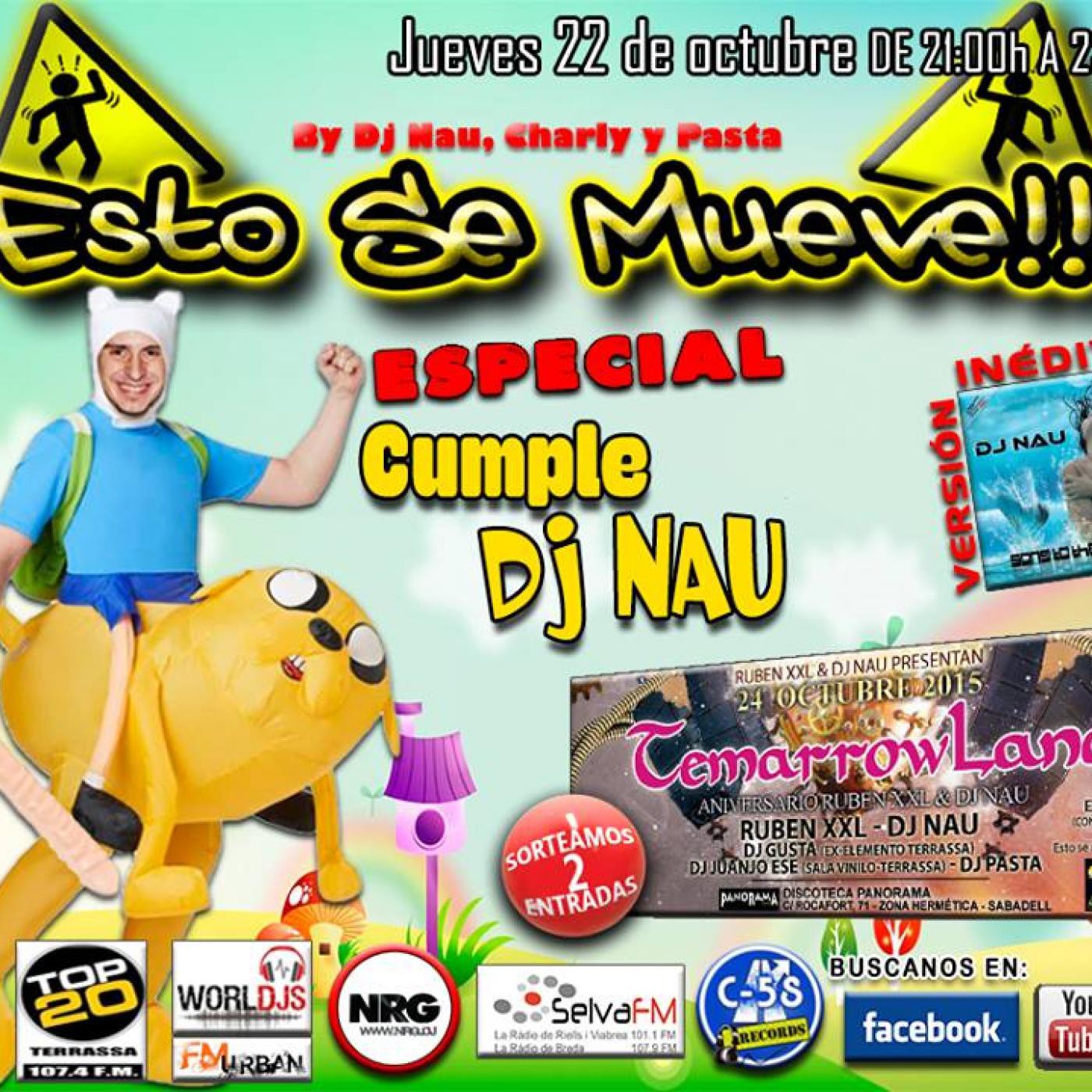 ESTO SE MUEVE 22 octubre cumple NAU 2015 episode artwork