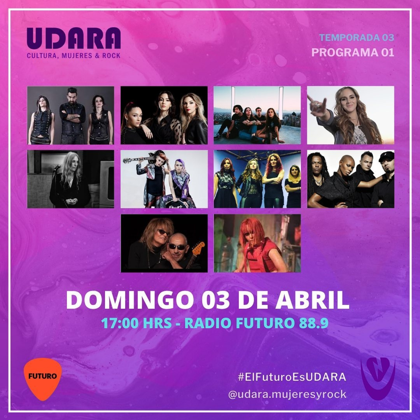 Udara Mujeres y Rock