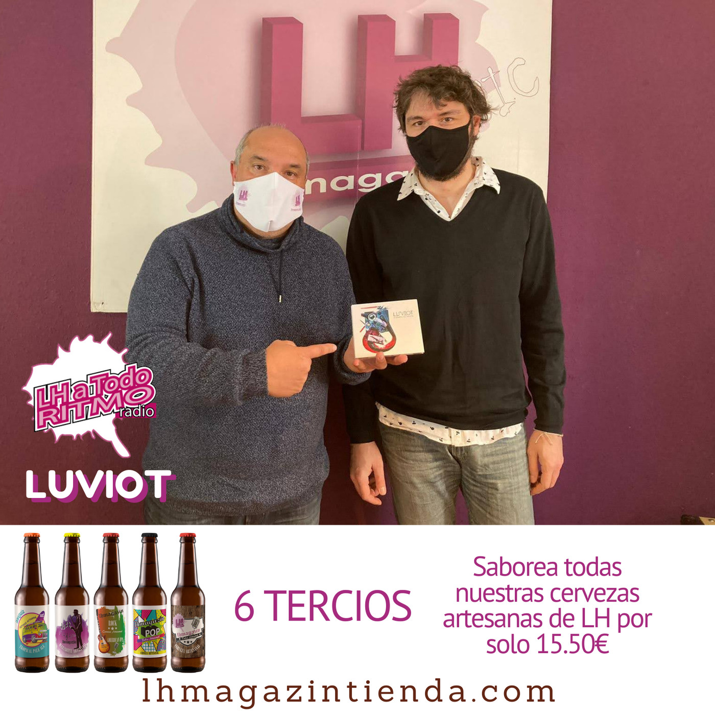 LH a Todo Ritmo - Luviot nos presenta su Ep “Ciudades de Cristal” episode artwork