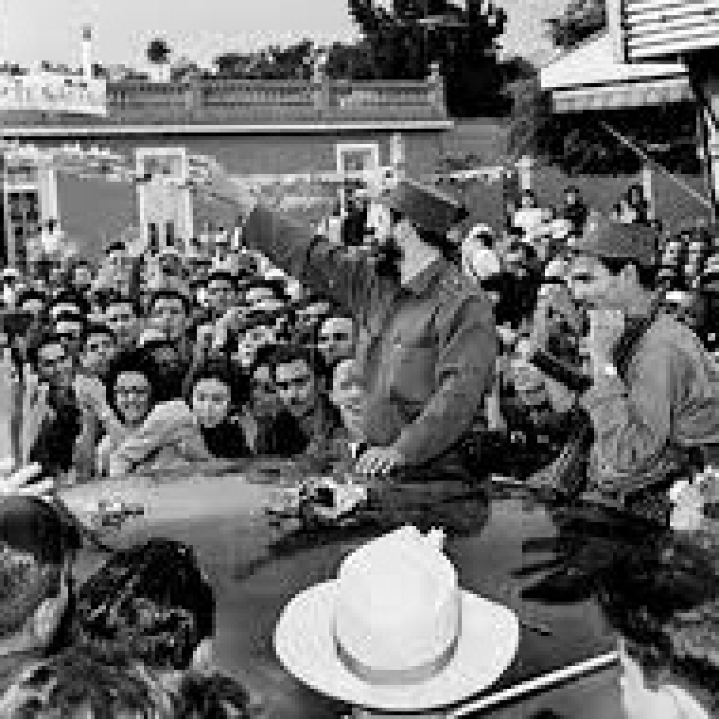 En caravana con Fidel