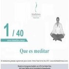 Qué es meditar