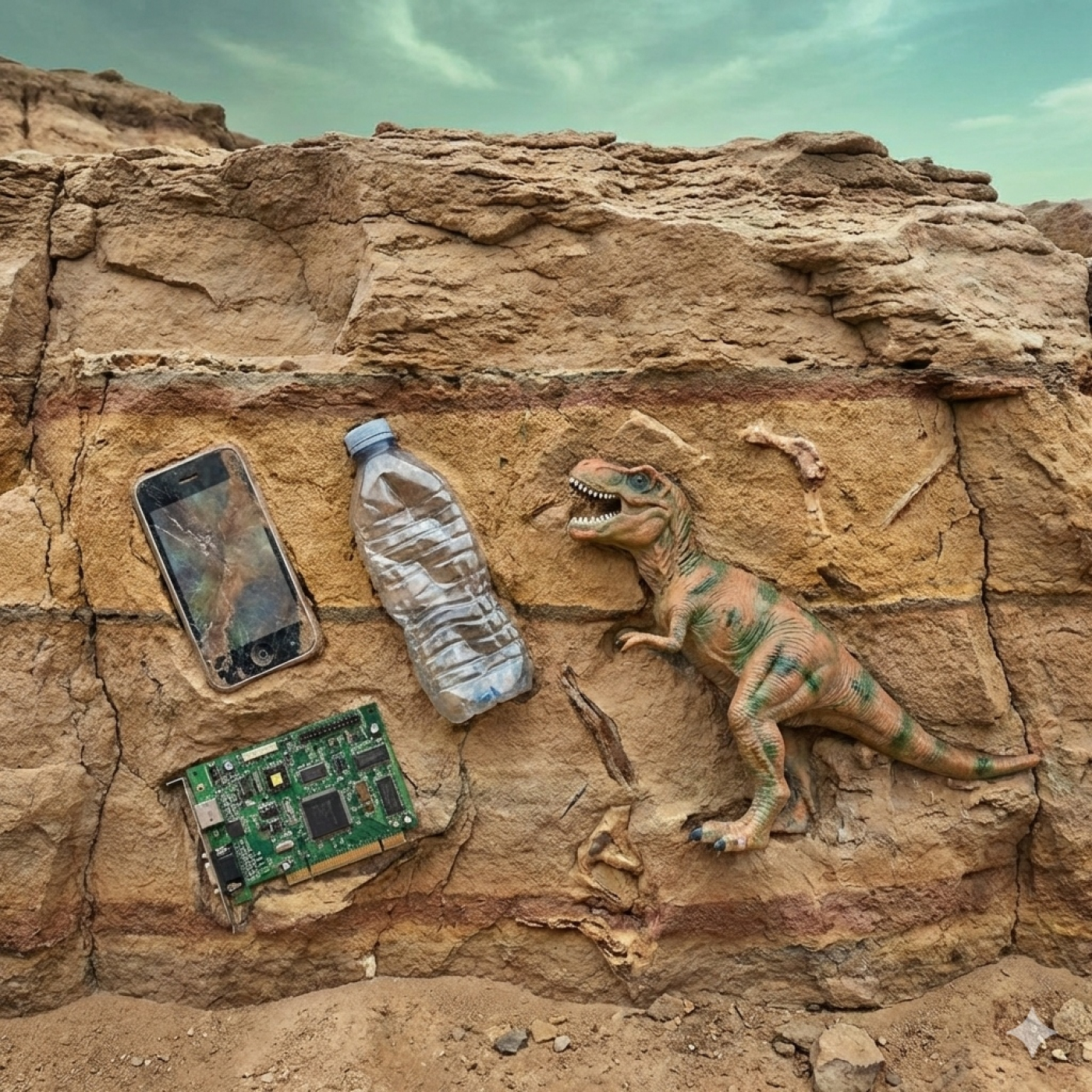 1841 - Fósiles del Futuro: ¿qué vestigios encontrarán de nuestra civilización los arqueólogos del futuro?