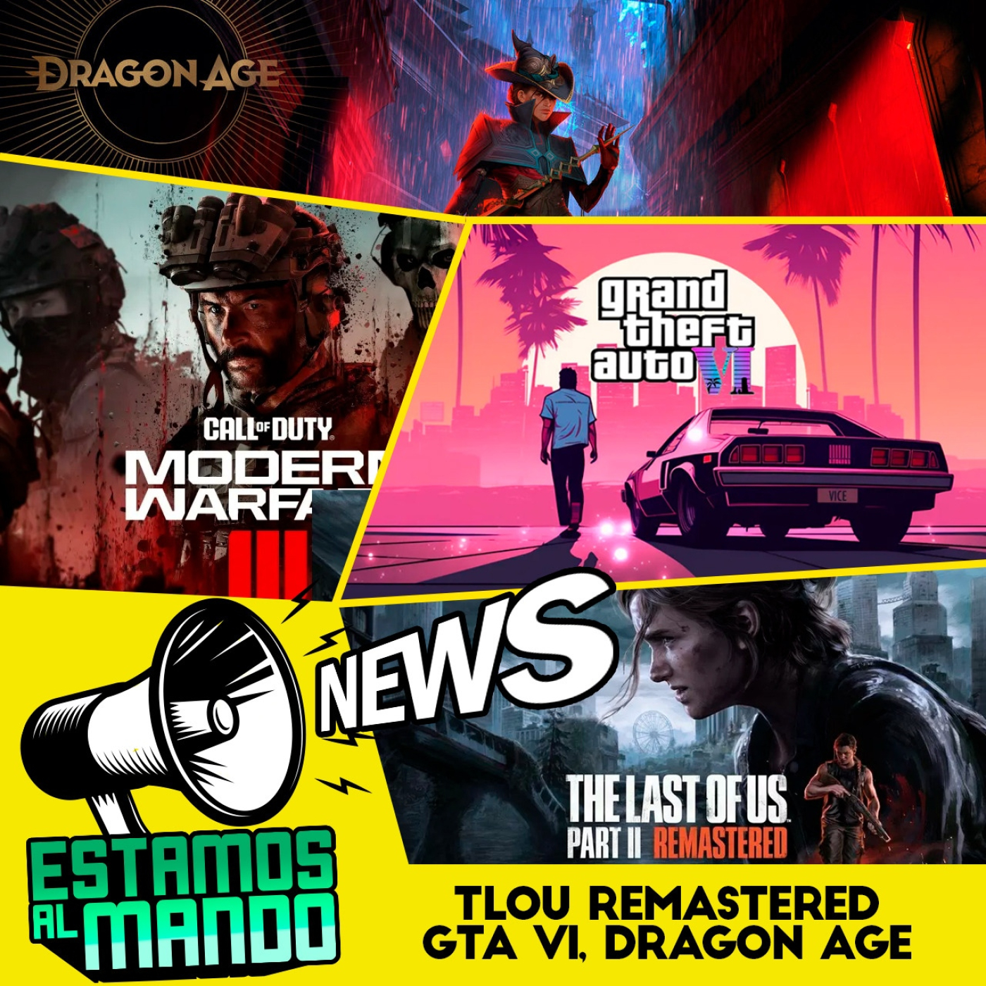 EAM 6-25 -Noticias- GTA 6 Se ampliaría poco a poco, Modern warfare 3 es una estafa, TLOU 2 Remaster a por la plata