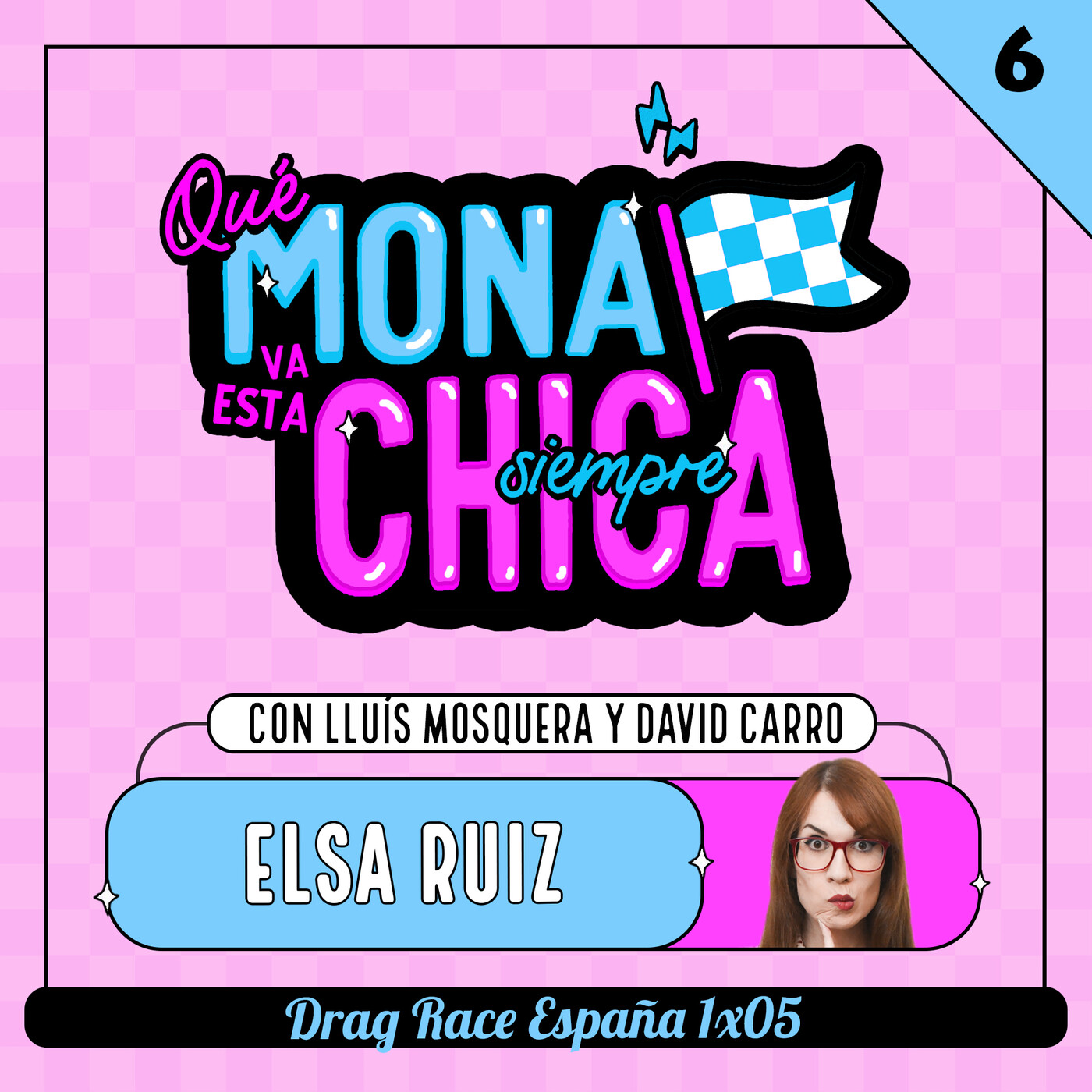 Qué mona va esta chica siempre