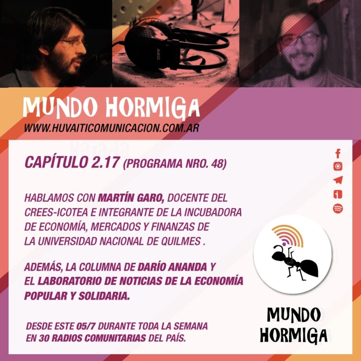 Mundo Hormiga 5 de julio 2020 episode artwork