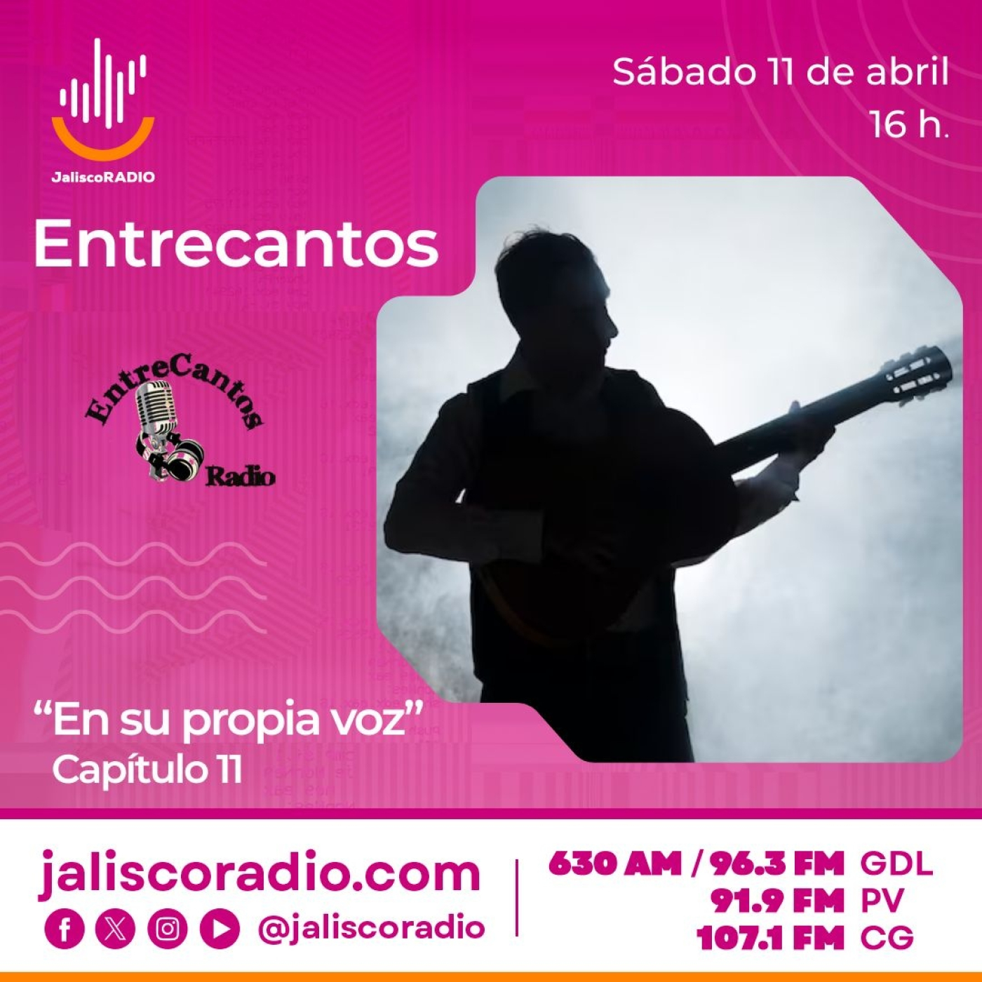Programa Entrecantos 11 de abril, 2026: "En su propia voz" - Capítulo 11 episode artwork