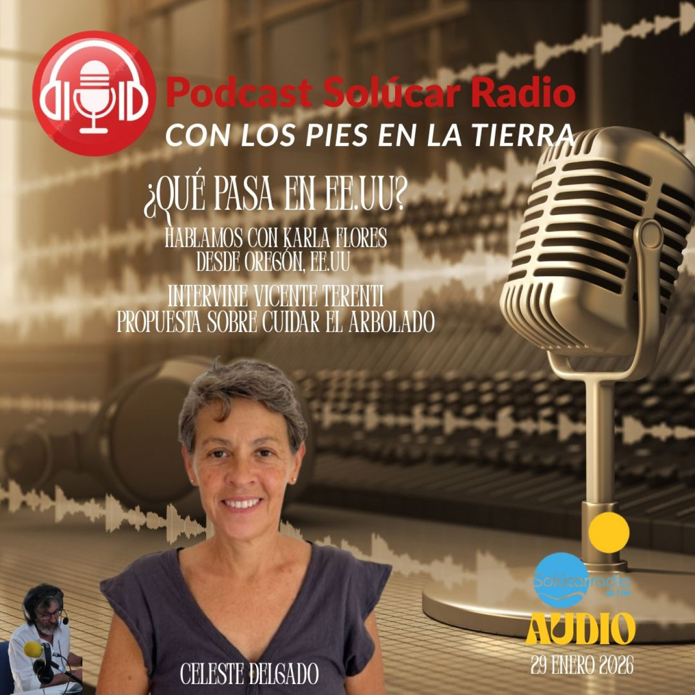 CON LOS PIES EN LA TIERRA/¿Qué esta pasando en EE.UU? desde Oregón Karla Flores episode artwork