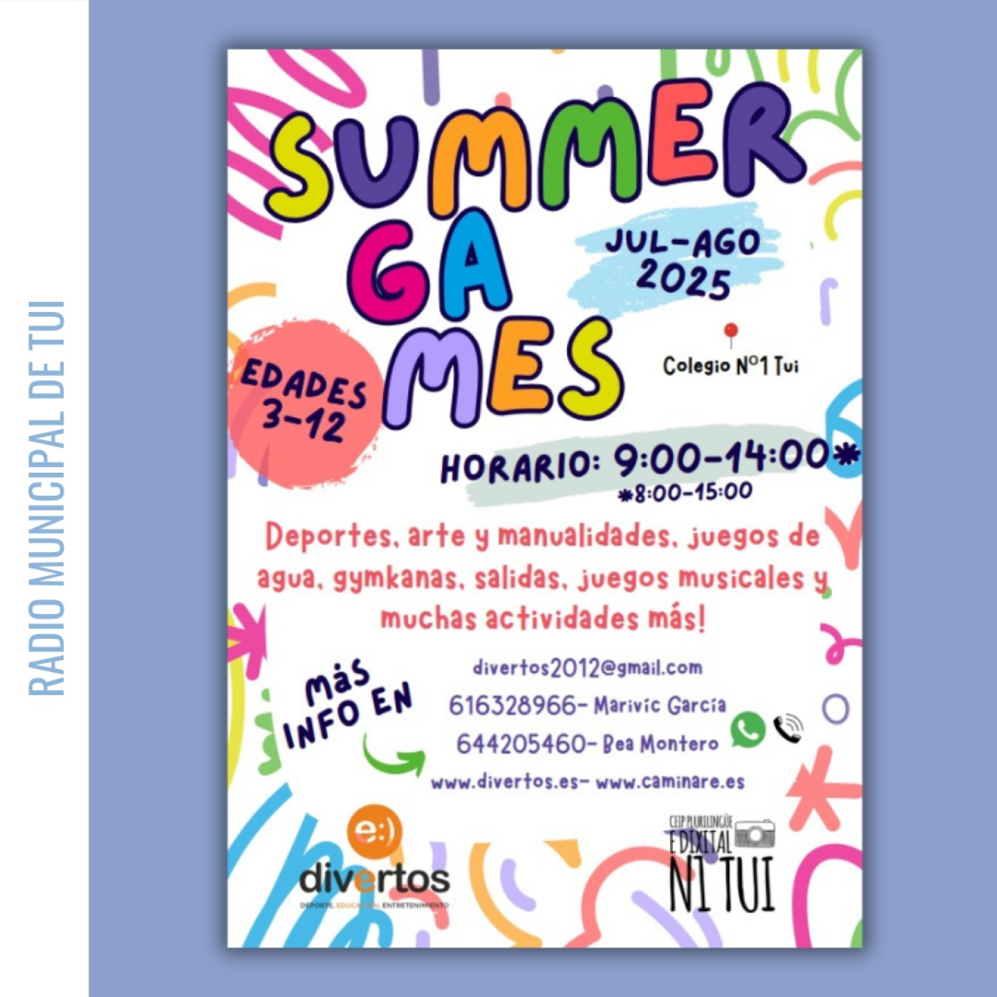 Ent. Mariví García, de Divertos | Campamento de Verán Summer Games episode artwork