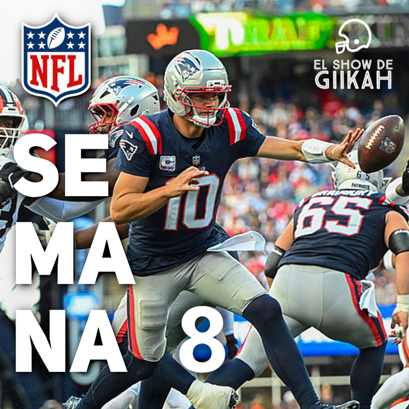Semana 8 de la Temporada Regular NFL 2025 | El Show de Giikah - NFL desde la barra del bar episode artwork