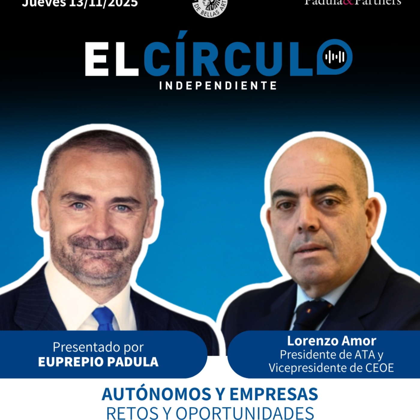 Episodio 122: Lorenzo Amor (Presidente de ATA y Vicepresidente de la CEOE) episode artwork