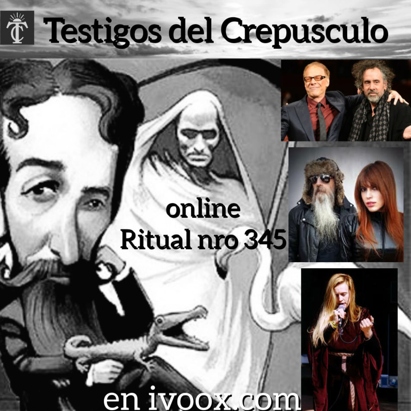 Testigos del Crepúsculo. Ritual nro 345. Horacio Quiroga Parte 2/Especial Kirlian Camera/Danny Elfman episode artwork