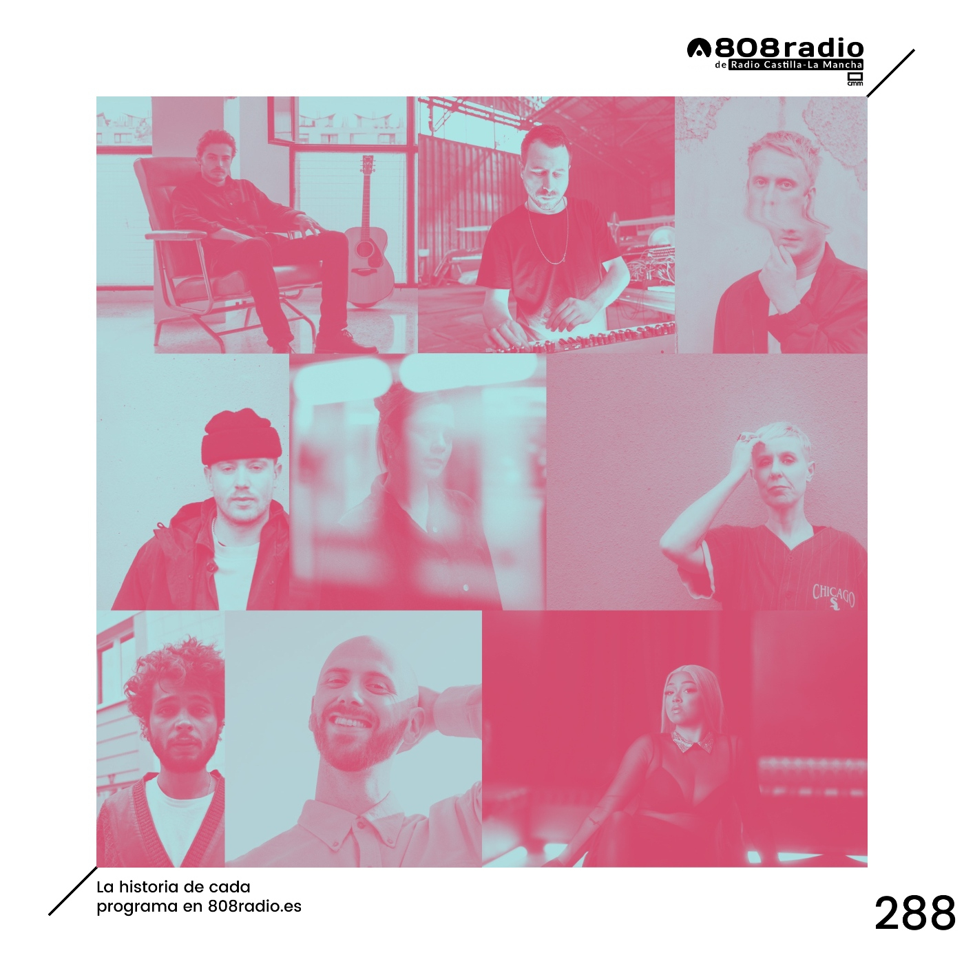 808 Radio #288 / Tripeo, Just Her, Damiano Von Erckert / Radio CLM – 3/12/22 episode artwork