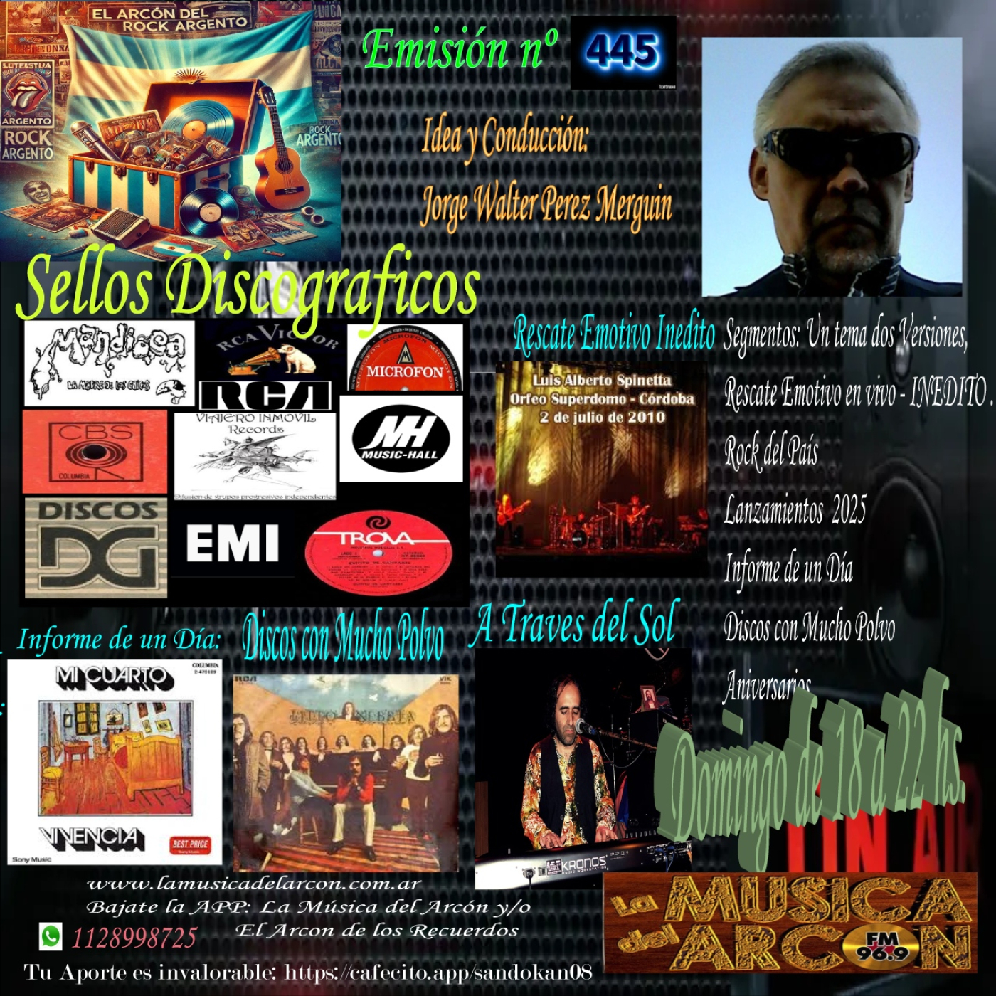 El Arcon del Rock Argento - Emision nº 445 - Los Sellos Discograficos episode artwork