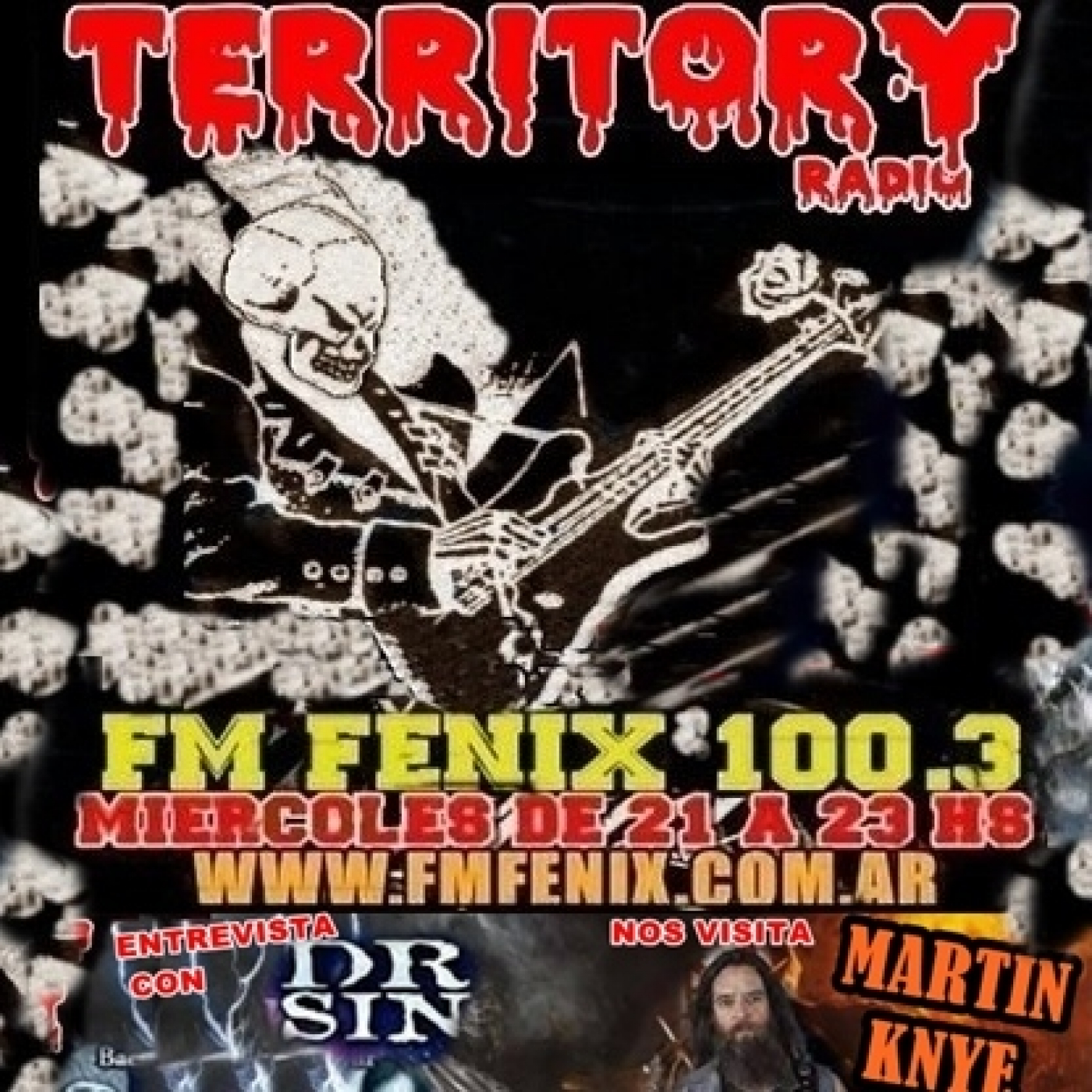 TERRITORY RADIO # 374 (30-03-2022) MARTIN KNYE - DR. SIN episode artwork
