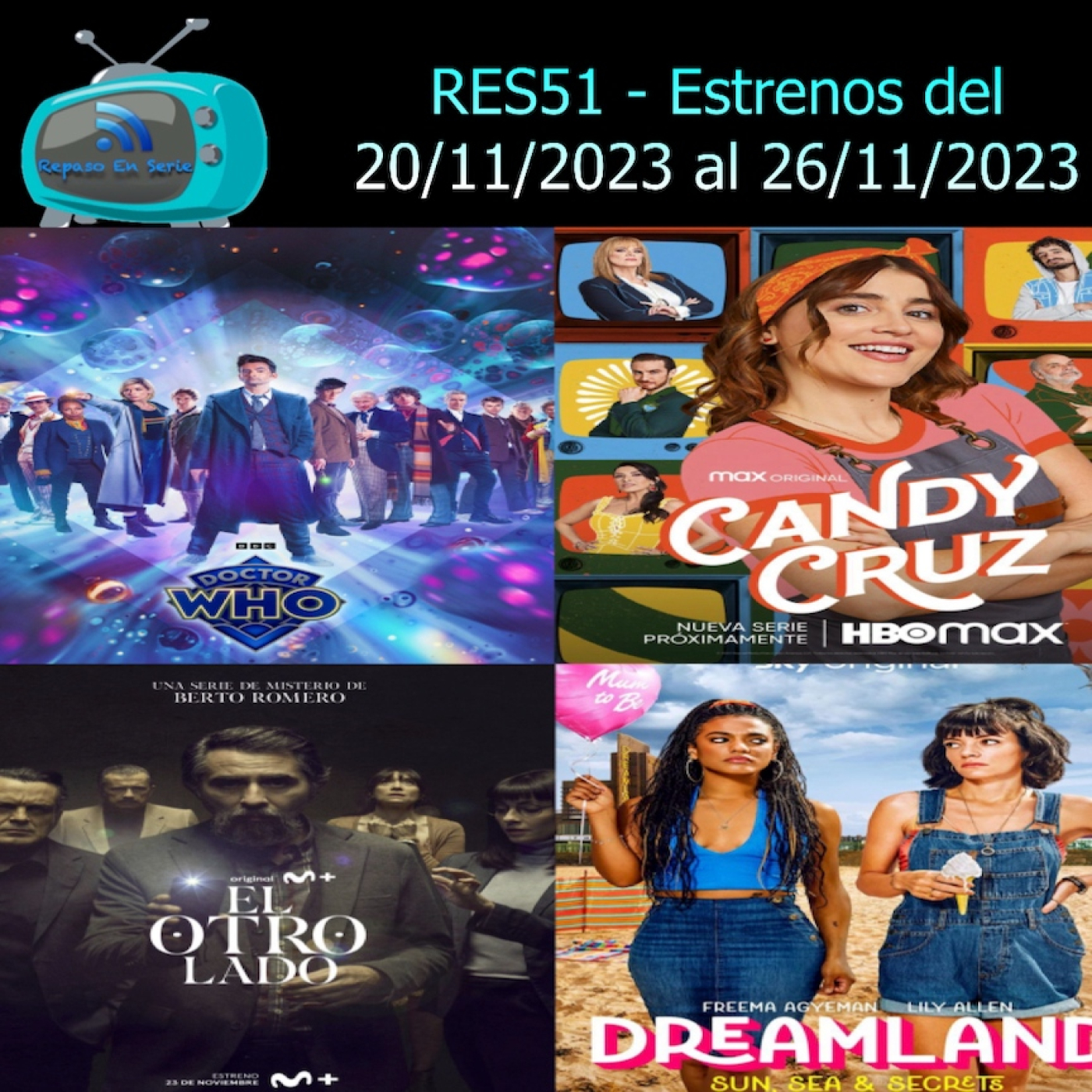 RES51 - Estrenos del 20 de Noviembre al 26 de Noviembre de 2023 episode artwork