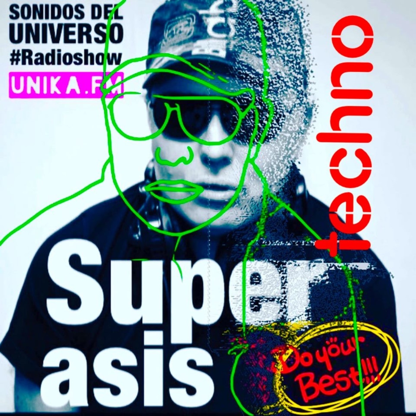 376.-Superasis Presents: Sonidos del Universo #376 RadioLive @Techno NYC.15.09.19 episode artwork