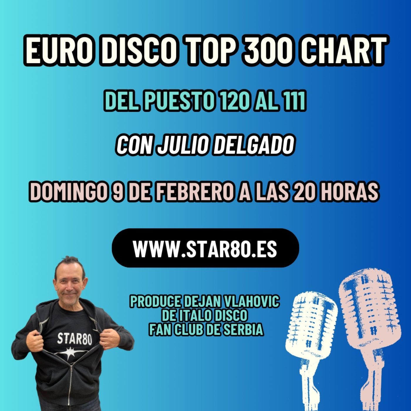 Euro Disco Top 300 Chart (120 - 111)