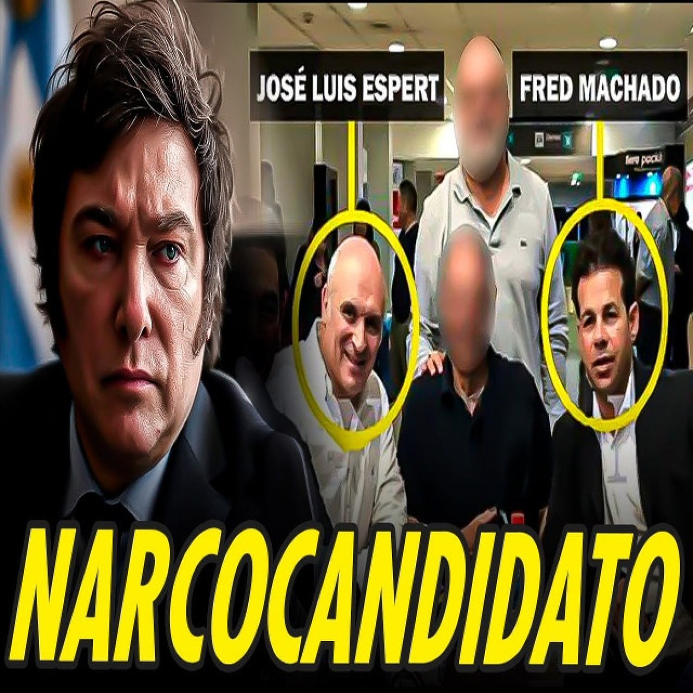 MILEI HUNDIDO TRAS CONOCERSE FINANCIACIÓN DE N4RCOS DE SU CANDIDATO JOSÉ LUIS ESPERT