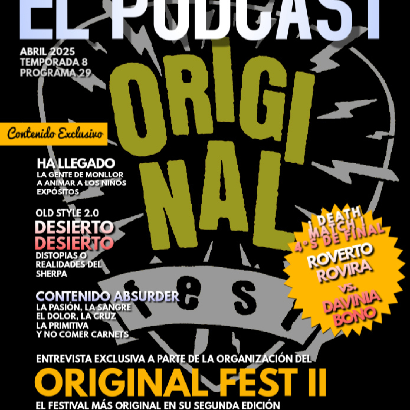 Acero y vida. 8x29.Original Fest II episode artwork