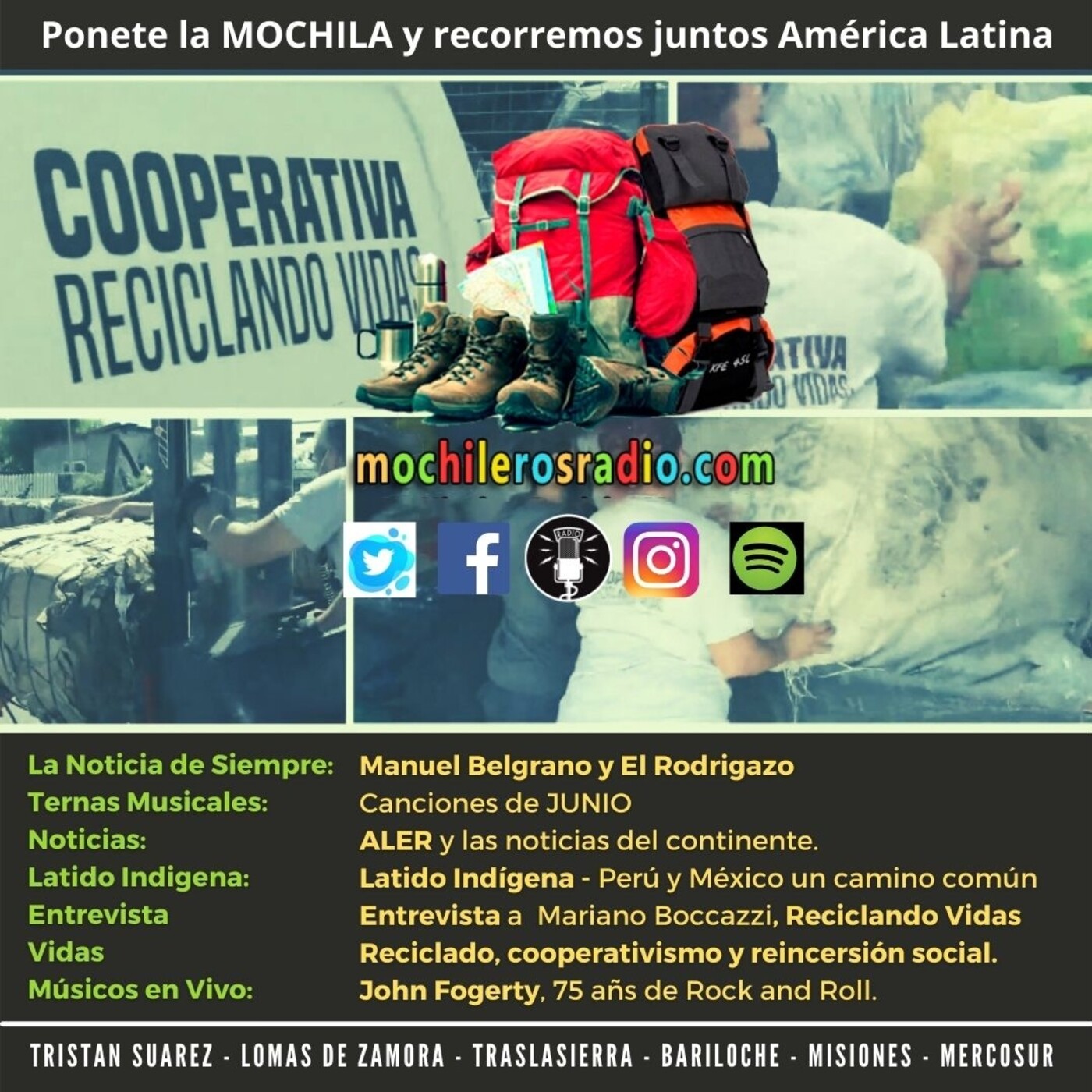 Mochileros 254 - 4 de Junio 2021 episode artwork