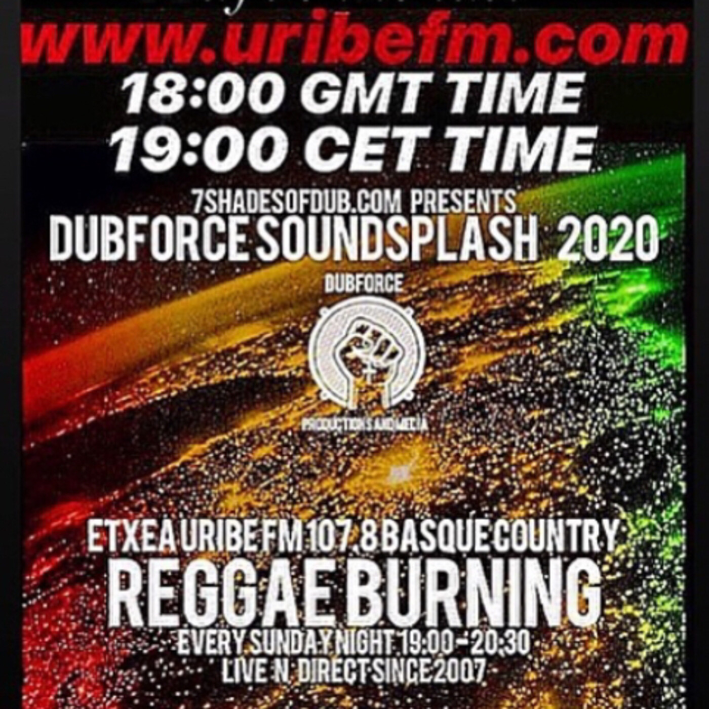 Roots Radio Reggae Burning Etxea FM SINCE 2007