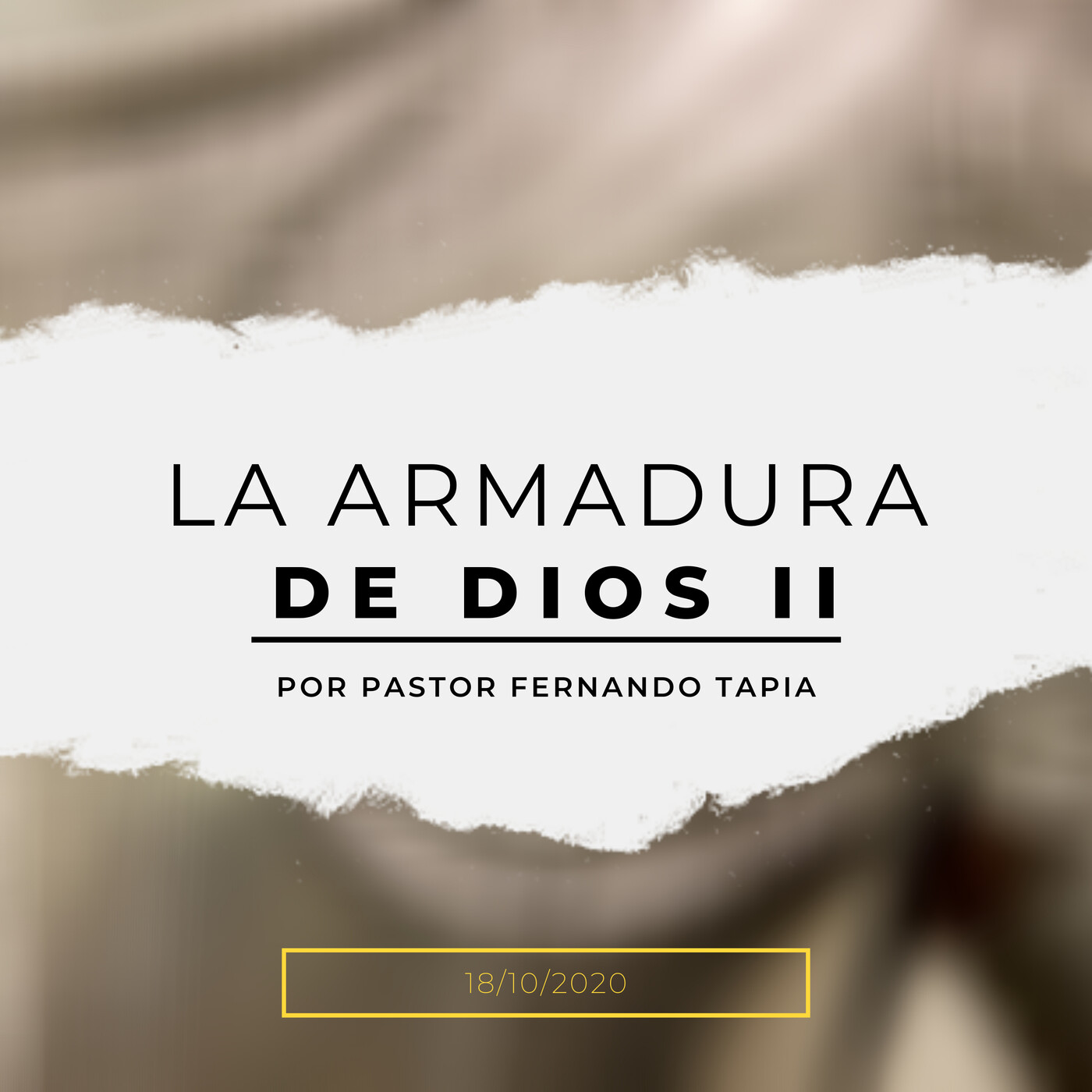 Prédica 18/10/2020: La armadura de Dios (II) episode artwork