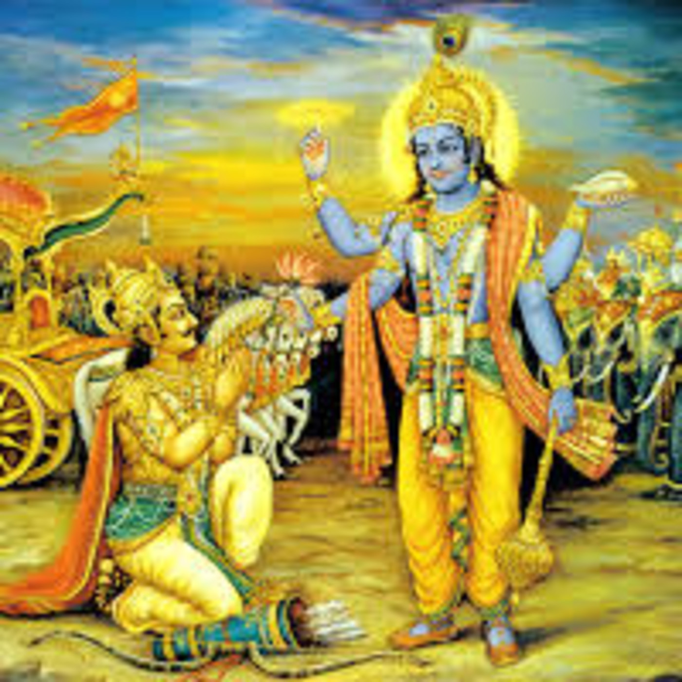 BHAGAVAD GITA CAPITULO 4, (1º parte) Afor. 1-10 de Prof. David Lifar episode artwork