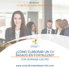E27 - ¿Cómo elaborar un CV basado en fortalezas? con Adriana Castro