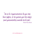 La impermanencia