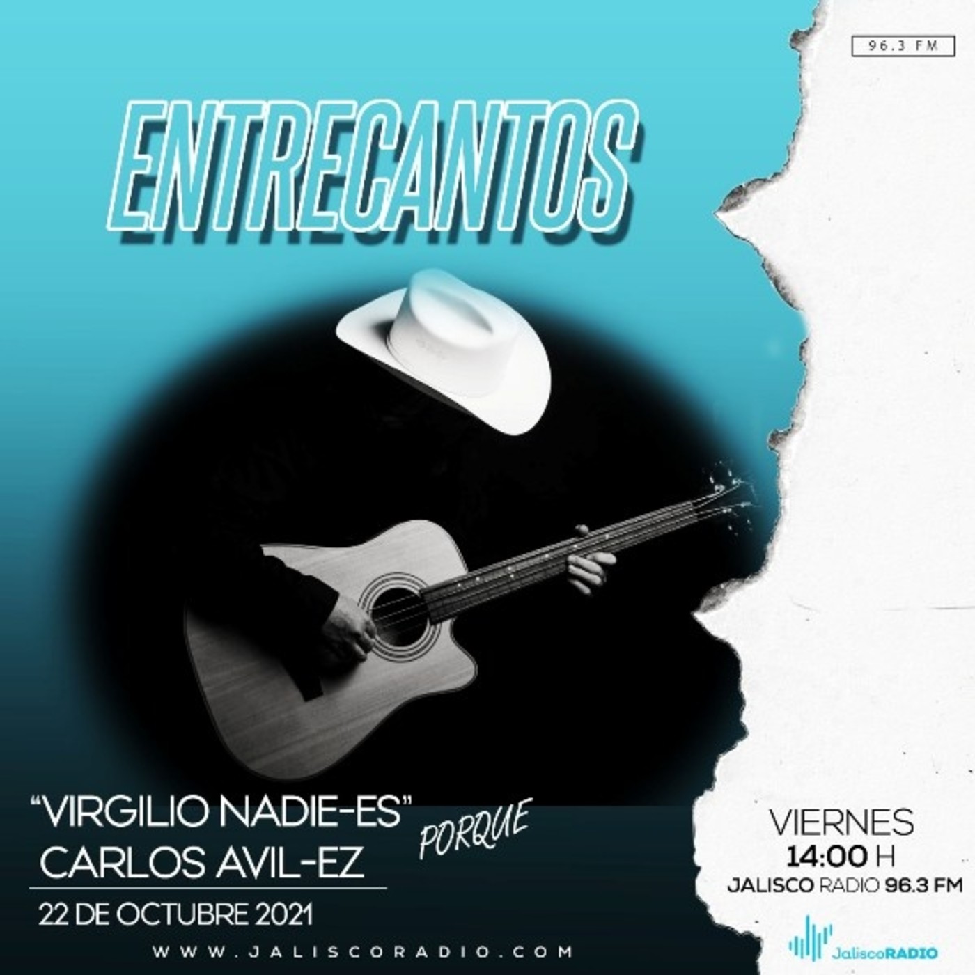 Programa Entrecantos 22 de octubre, 2021: Virgilio Nadie-es porque Carlos Avil-ez episode artwork